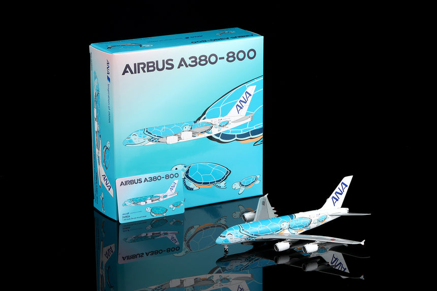HX Models ANA Airbus A380 "Flying Honu-Lani (Green Turtle)" JA382A 1/400 Aircraft Scale Model