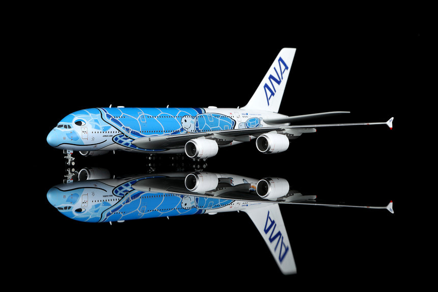 HX Models ANA Airbus A380 "Flying Honu-Lani (Blue Turtle)" JA381A 1/400 Aircraft Scale Model