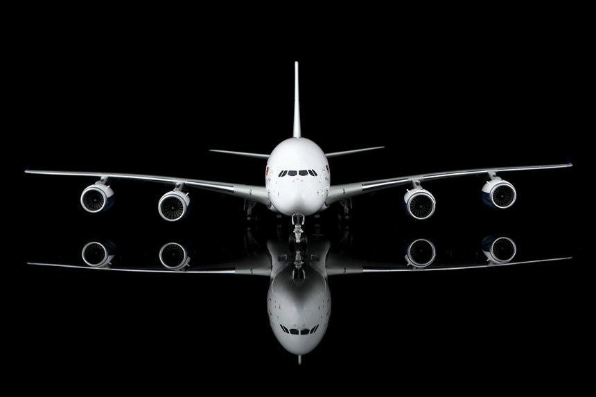 SQ Wings Malaysia Airlines Airbus A380 9M-MNB Flaps Down 1/200 Scale Model