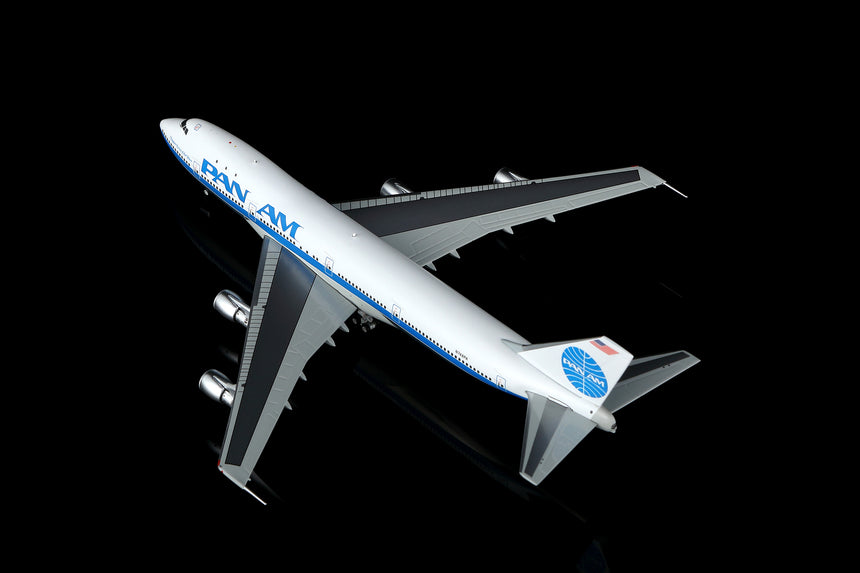 HX Models Pan Am Boeing 747-100 "Clipper Crest of the Wave" N748PA 1/400 Aircraft Scale Model