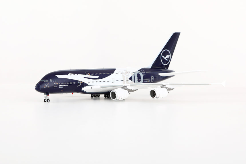 HX Models Lufthansa Airbus A380 "100th" Anniversary D-AIMH 1/400 Aircraft Scale Model