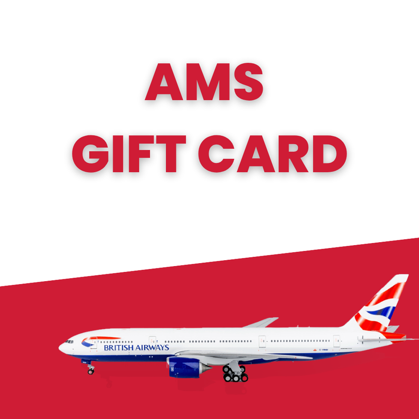 Aircraft Model Store Gift Card