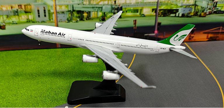 Aviation400 Mahan Air Airbus A340-313 EP-MJF 1/400 Aircraft Scale Model