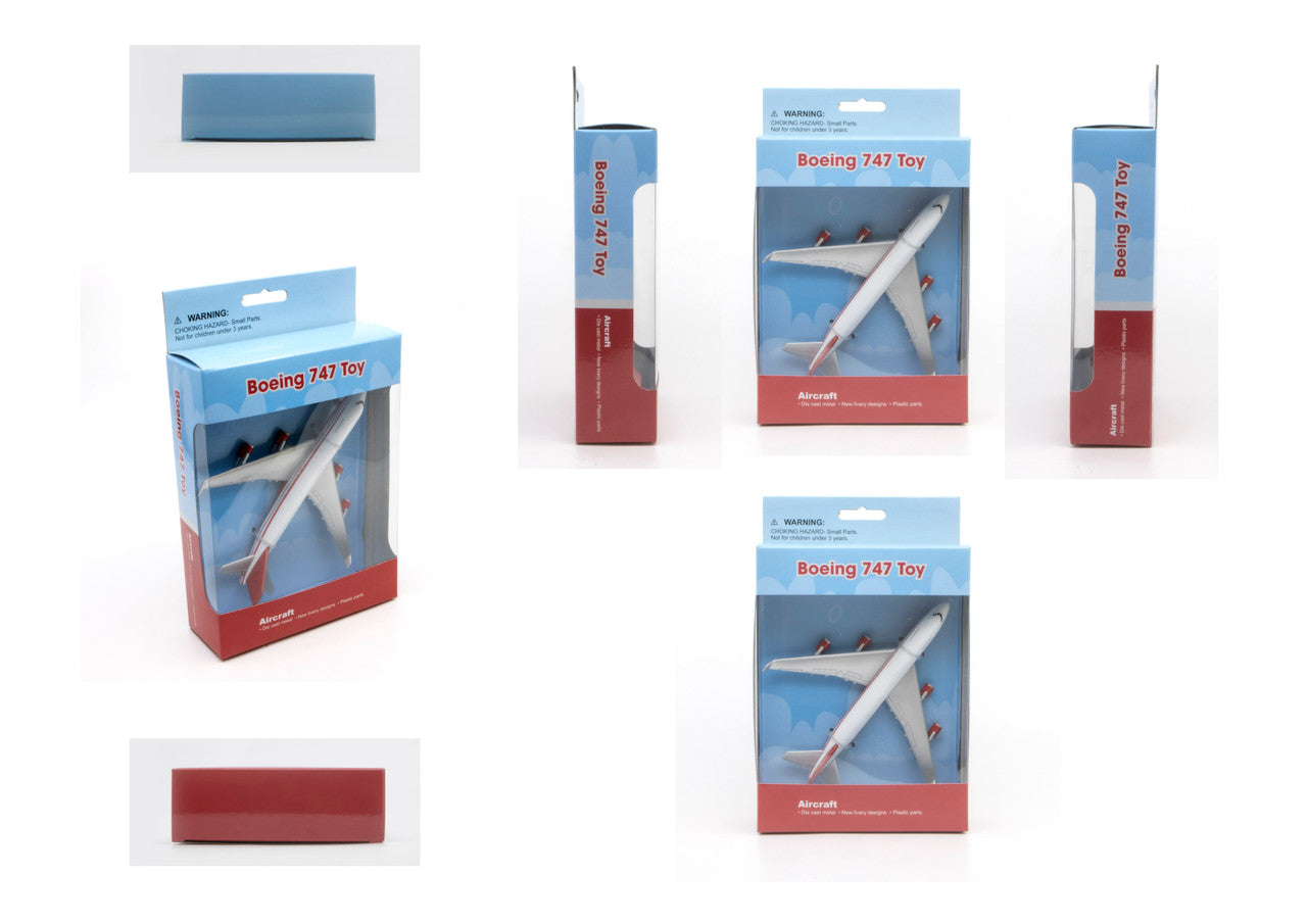 Business Jet Boeing 747 Toy Plane
