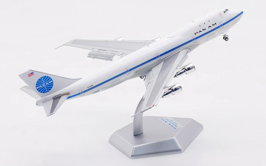 HX Models Pan Am Boeing B747-100 “Clipper Young America” N733PA Flaps-Down Version 1/400 Scale