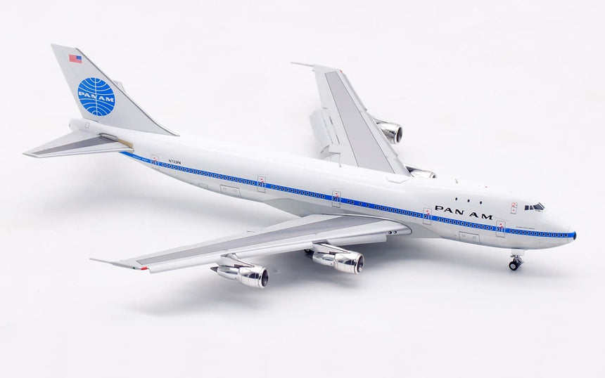 HX Models Pan Am Boeing B747-100 “Clipper Young America” N733PA Flaps-Down Version 1/400 Scale
