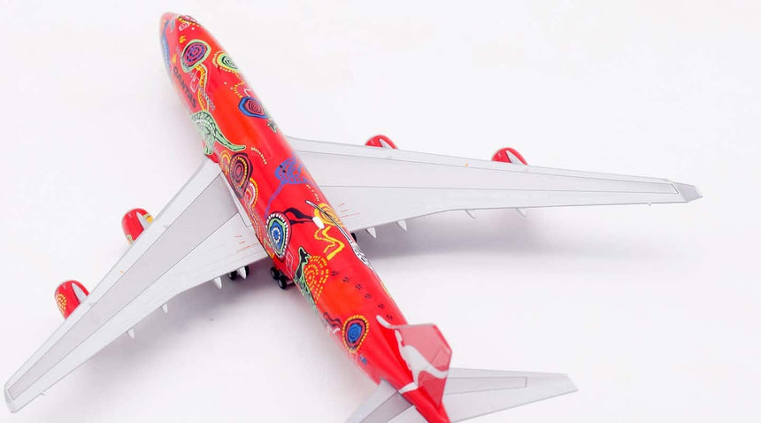 HX Models Qantas B747-400 "Wunala Dreaming" VH-OJB 1/400 Aircraft Scale Model