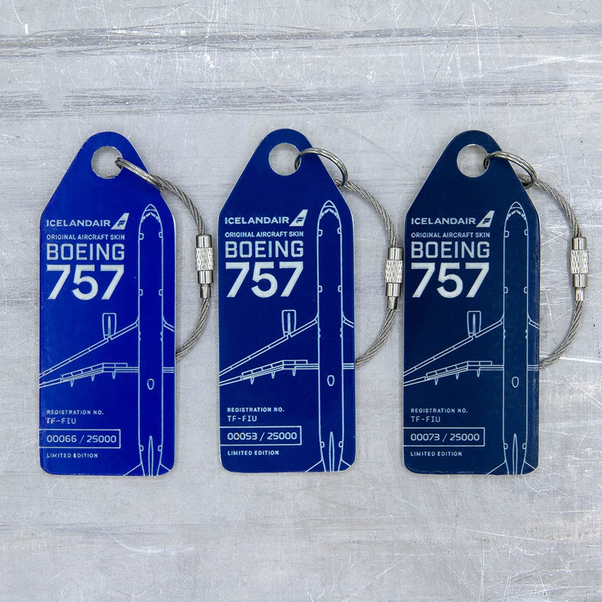 AviationTag Icelandair Boeing 757 - TF-FIU Dark Blue