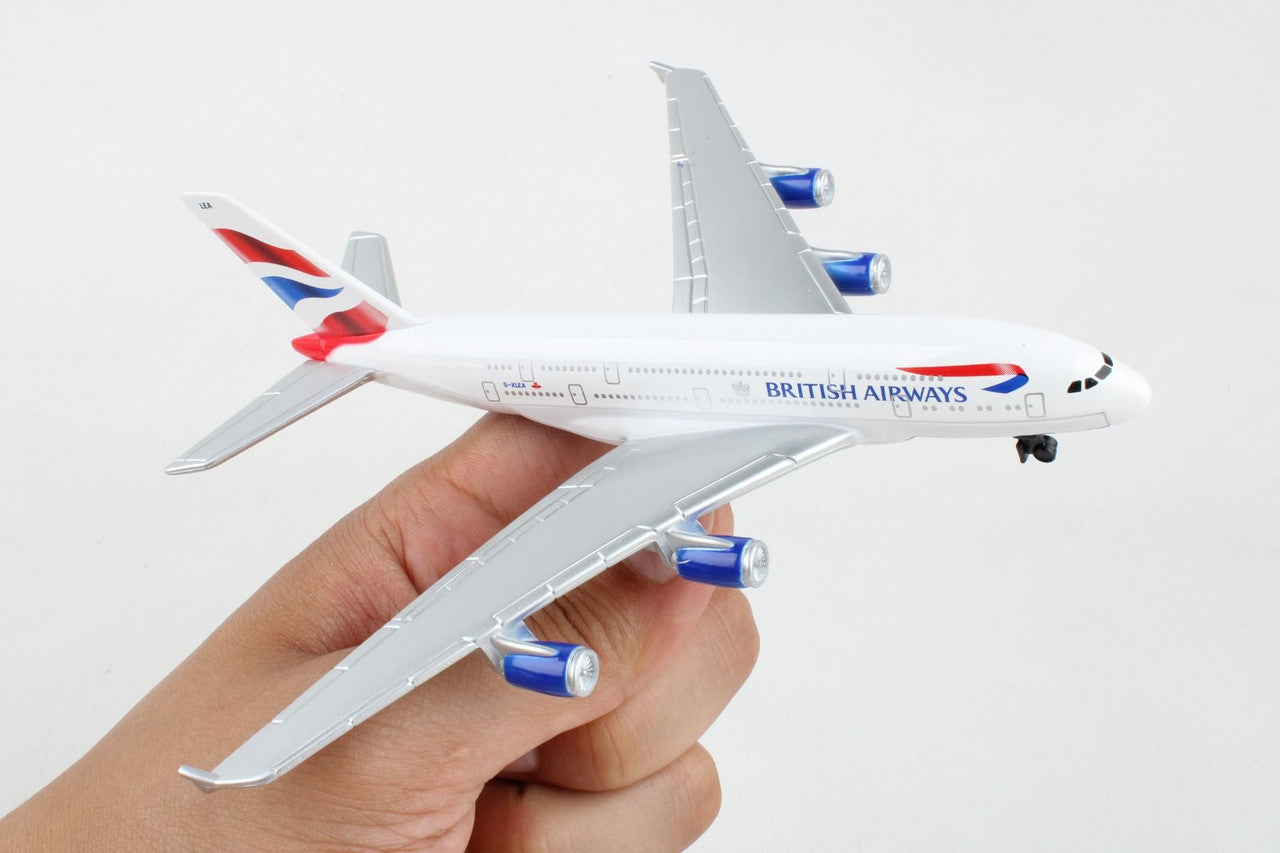 British Airways Airbus A380 Airplane Model Toy