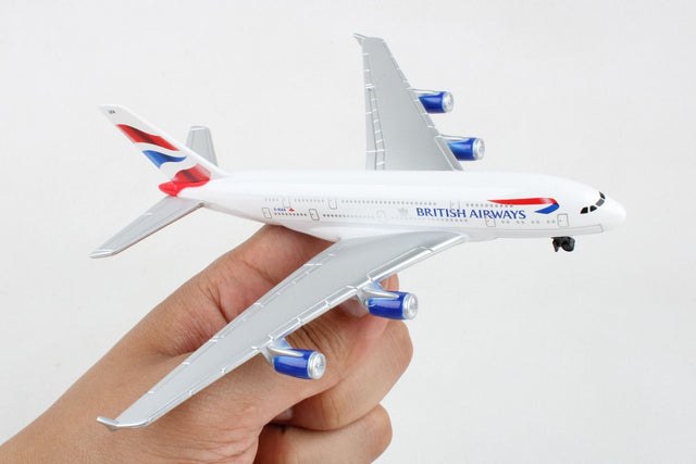 British Airways Airbus A380 Airplane Model Toy