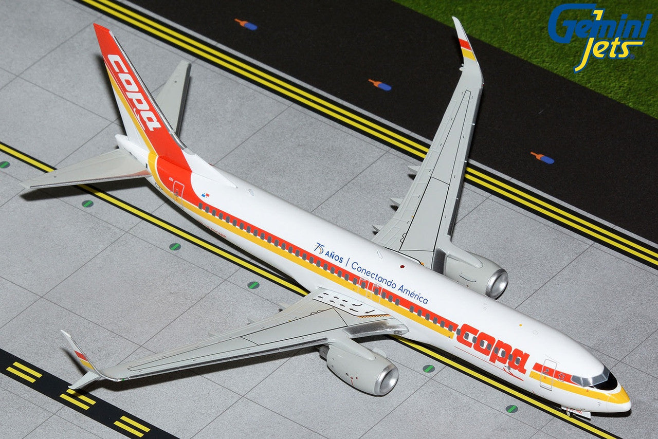 GeminiJets Copa Airlines Boeing 737-800S HP-1841CMP 75th Anniversary Retro Livery 1/200 Scale