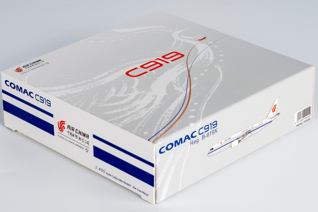 NG Models Air China (First C919) COMAC C919 B-919X Lite Edition 1/400 Scale