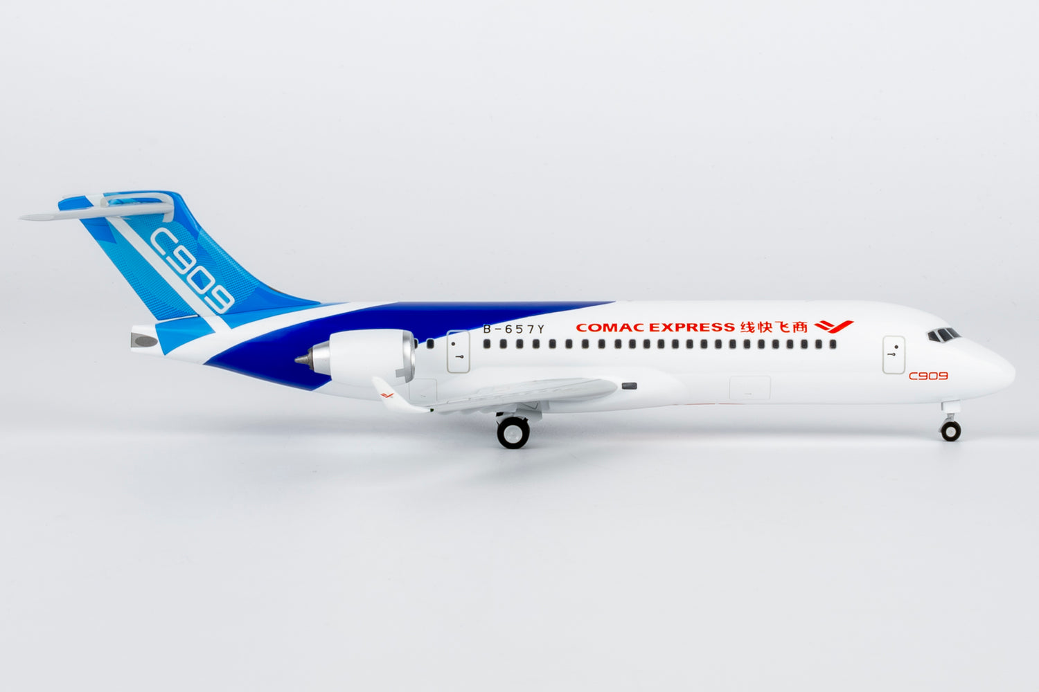 NG Models COMAC Express COMAC C909 (ARJ21-700) B-657Y Lite Edition 1/200 Aircraft Scale Model