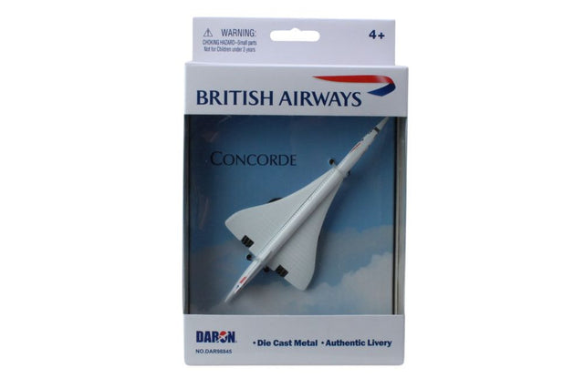 British Airways Concorde Airplane Model Toy