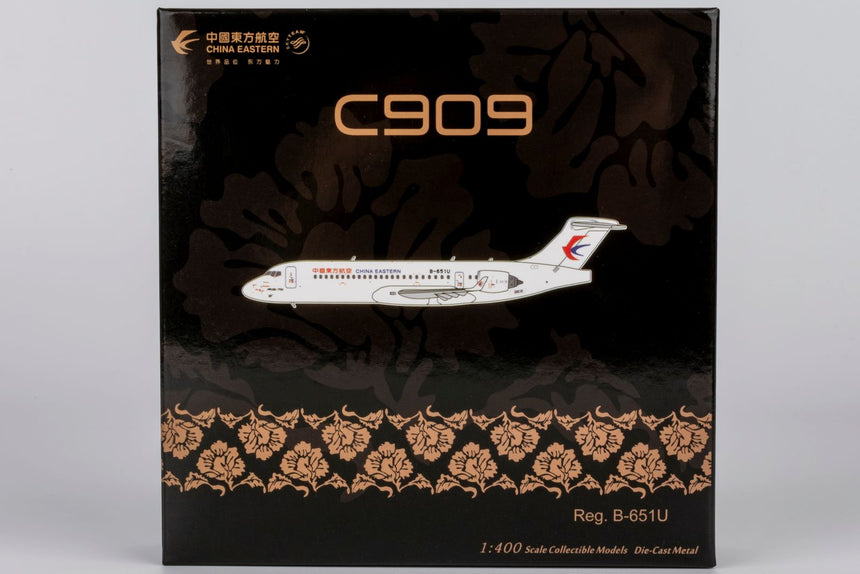 NG Models China Eastern Airlines (with "ARJ21-700" titles) COMAC C909 B-651U 1/400 Aircraft Scale Model