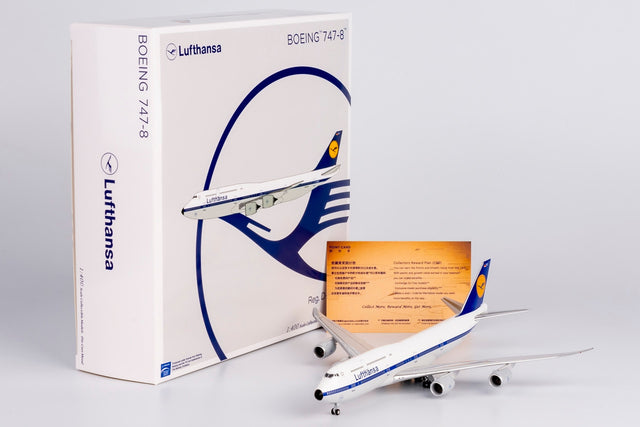 NG Models Lufthansa Retro Colors Boeing B747-8 D-ABYT Lite Edition 1/400 Aircraft Scale Model