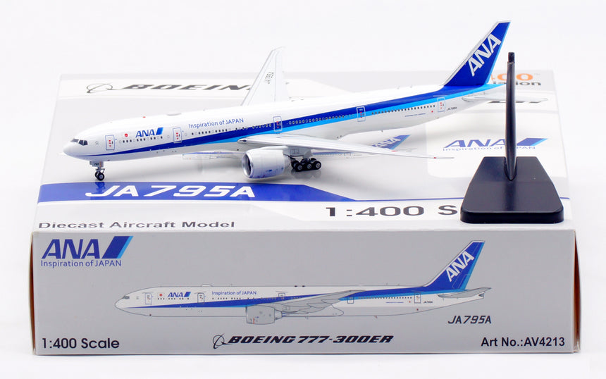 Aviation400 All Nippon Airways Boeing 777-300ER JA795A (detachable gear) 1/400 Scale