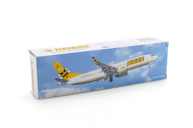 BUZZ Boeing 737 Max8 SP-RZA 1/200 20cm - Snap-fit Aircraft Scale Model