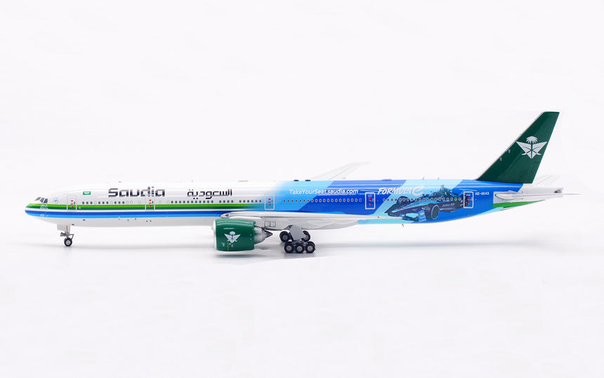 Aviation400 Saudi Arabian Airlines Boeing 777-368/ER HZ-AK43 (detachable gear) 1/400 Aircraft Scale Model