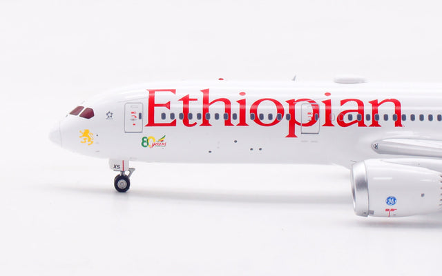 Aviation400 Ethiopian Airlines Boeing 787-9 Dreamliner ET-AXS (detachable gear) 1/400 Aircraft Scale Model