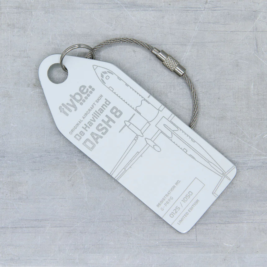 AviationTag flybe Dash 8 - G-PRPG White