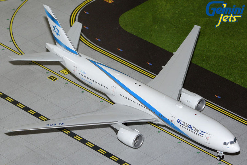 GeminiJets El Al Israel Airlines Boeing B777-200ER 4X-ECB 1/200 Scale