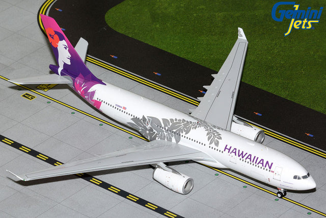 GeminiJets Hawaiian Airlines Airbus A330-200 N389HA 1/200 Aircraft Scale Model