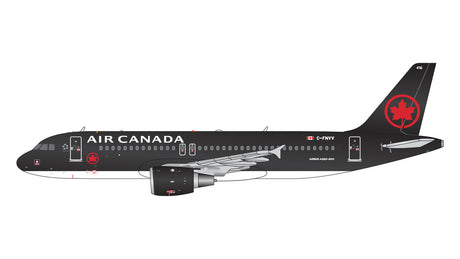GeminiJets Air Canada Jetz Airbus A320 C-FNVV (Black Colour Scheme) 1/400 GJACA2255