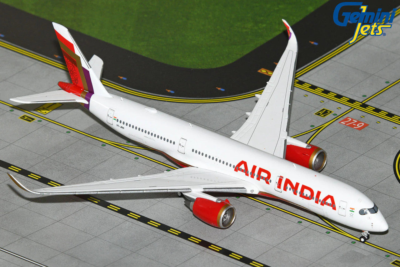 GeminiJets Air India Airbus A350-900 VT-JRH 1/400 Aircraft Scale Model