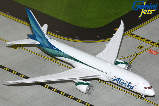 GeminiJets Alaska Airlines Boeing B787-9 N784HA 1/400 Aircraft Scale Model