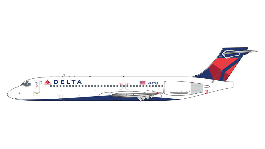 GeminiJets Delta Air Lines Boeing B717-200 N947AT 1/400 Aircraft Scale Model