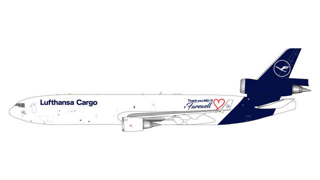 GeminiJets Lufthansa Cargo MD-11F "Farewell MD-11" 1/400 GJDLH2072