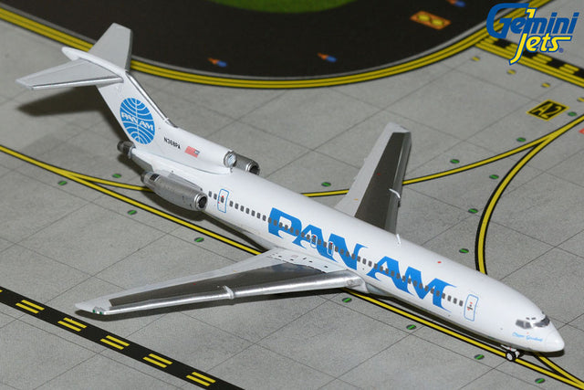 GeminiJets Pan Am Boeing B727-200/Adv. N368PA “Clipper Goodwill” (polished belly) 1/400 Aircraft Scale Model