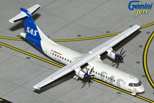 GeminiJets Scandinavian Airlines (SAS) ATR-72-600 SE-MKD 1/400 Aircraft Scale Model