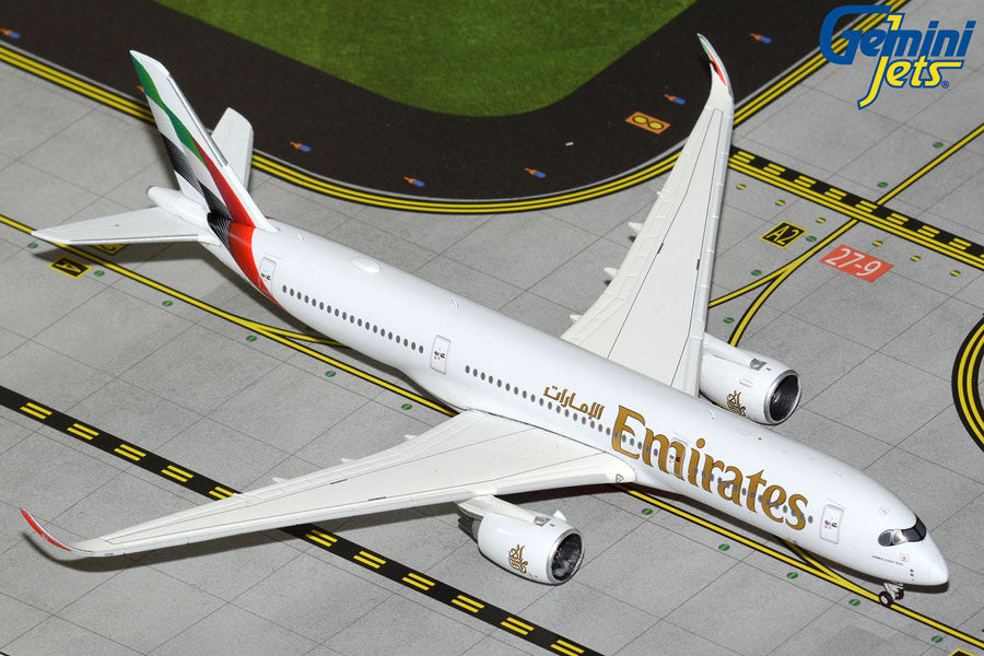 GeminiJets Emirates Airbus A350-900 A6-EXB (New Livery) 1/400 Scale
