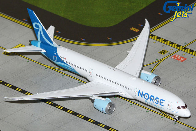 GeminiJets Norse Atlantic Airways UK Boeing B787-9 G-CKWS 1/400 Aircraft Scale Model