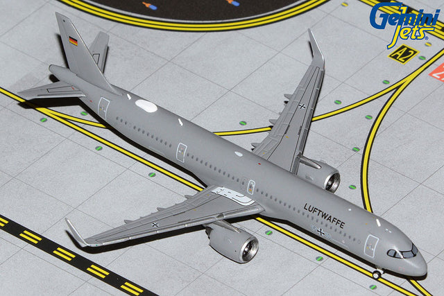 GeminiJets German Air Force Airbus A321Neo 15+10 1/400 Aircraft Scale Model
