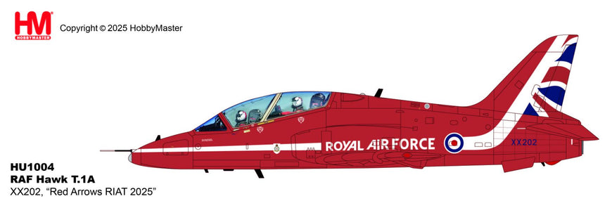 Hobby Master RAF Hawk T.1A XX202, "Red Arrows RIAT 2025" 1/48 Scale