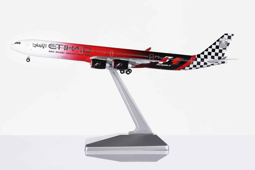 HX Models Etihad Airways Airbus A340-642 A6-EHJ "Abu Dhabi GP 2015" Standard Version 1/400 Scale
