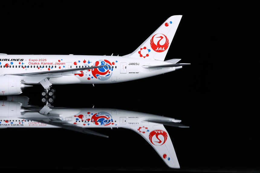 SQ Wings JAL "Expo 2025 Osaka" Boeing B787-8 JA823J 1/200 Aircraft Scale Model