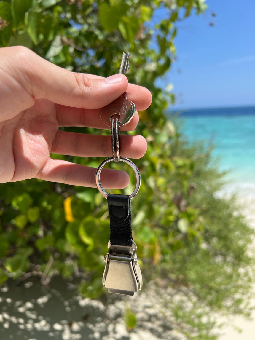The Seatbelt Buckle Keychain