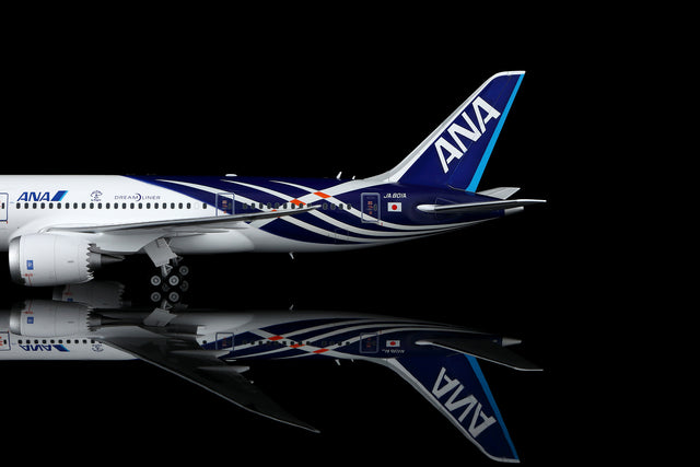 SQ Wings All Nippon Airways Special Delivery Livery Boeing B787-8 JA801A 1/200 Aircraft Scale Model