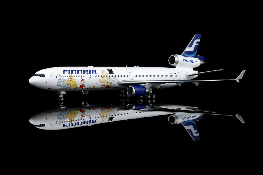 SQ Wings Finnair McDonnell Douglas MD-11 OH-LGF "Moomins" livery 1/200 Aircraft Scale Model