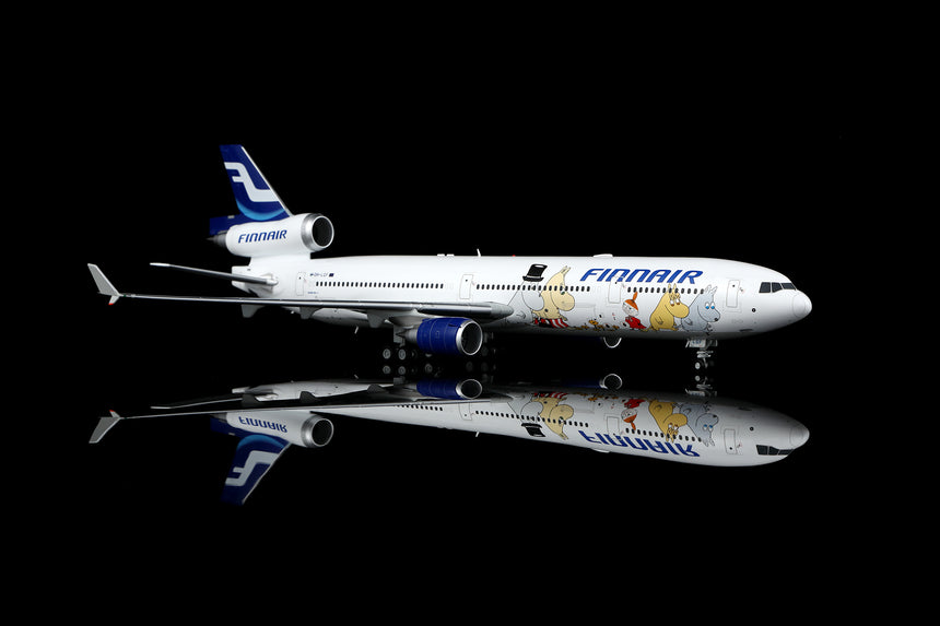 SQ Wings Finnair McDonnell Douglas MD-11 OH-LGF "Moomins" livery 1/200 Aircraft Scale Model