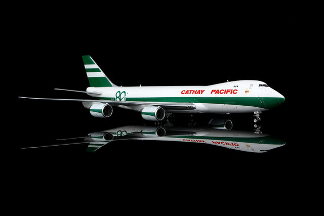 SQ Wings Cathay Pacific Boeing B747-8F B-LJE "80th Anniversary Retro" special colours 1/200 Aircraft Scale Model