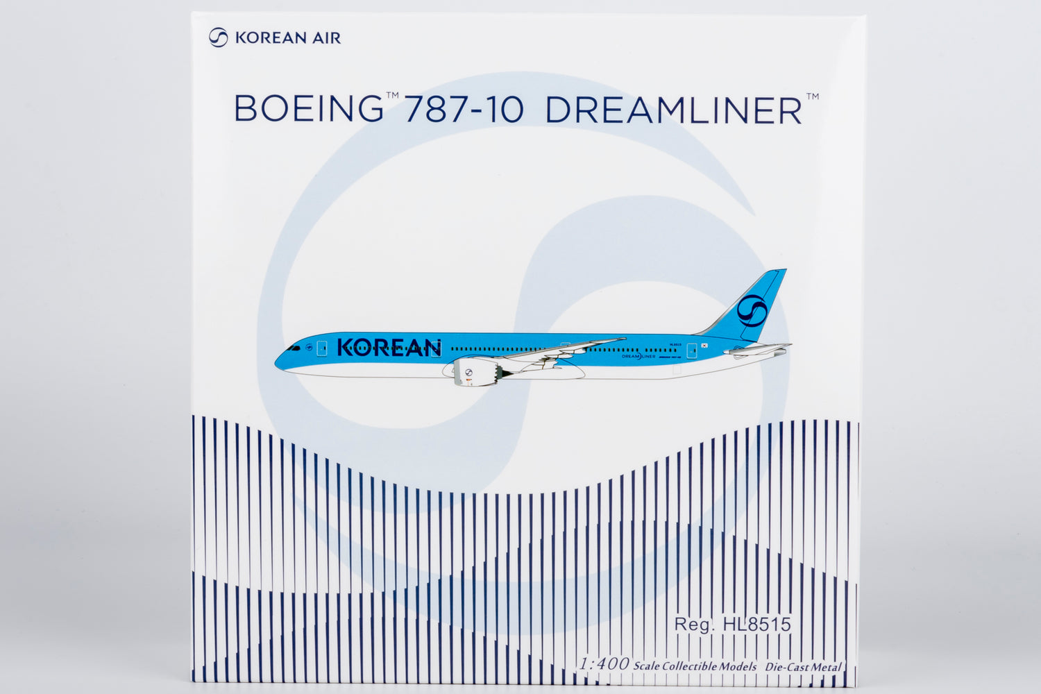 NG Models Korean Air "2025's" livery Boeing 787-10 Dreamliner HL8515 Lite Edition 1/400 Aircraft Scale Model
