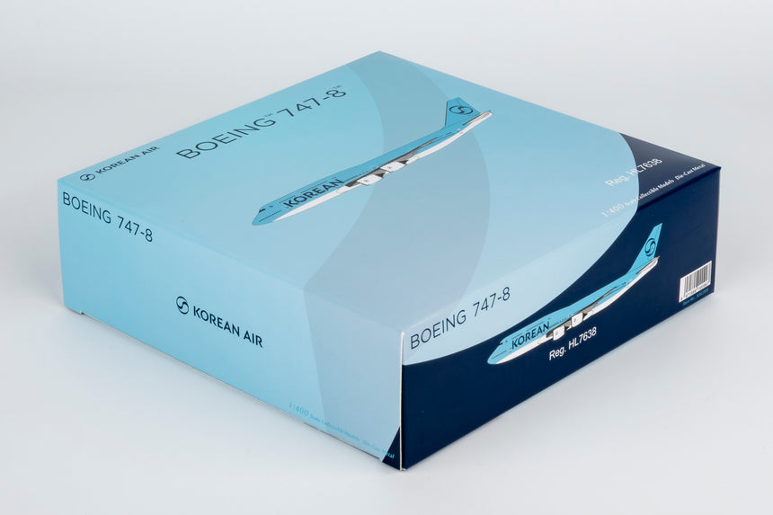 NG Models Korean Air Boeing 747-8 HL7638 (2025's livery) Lite Edition 1/400 Aircraft Scale Model