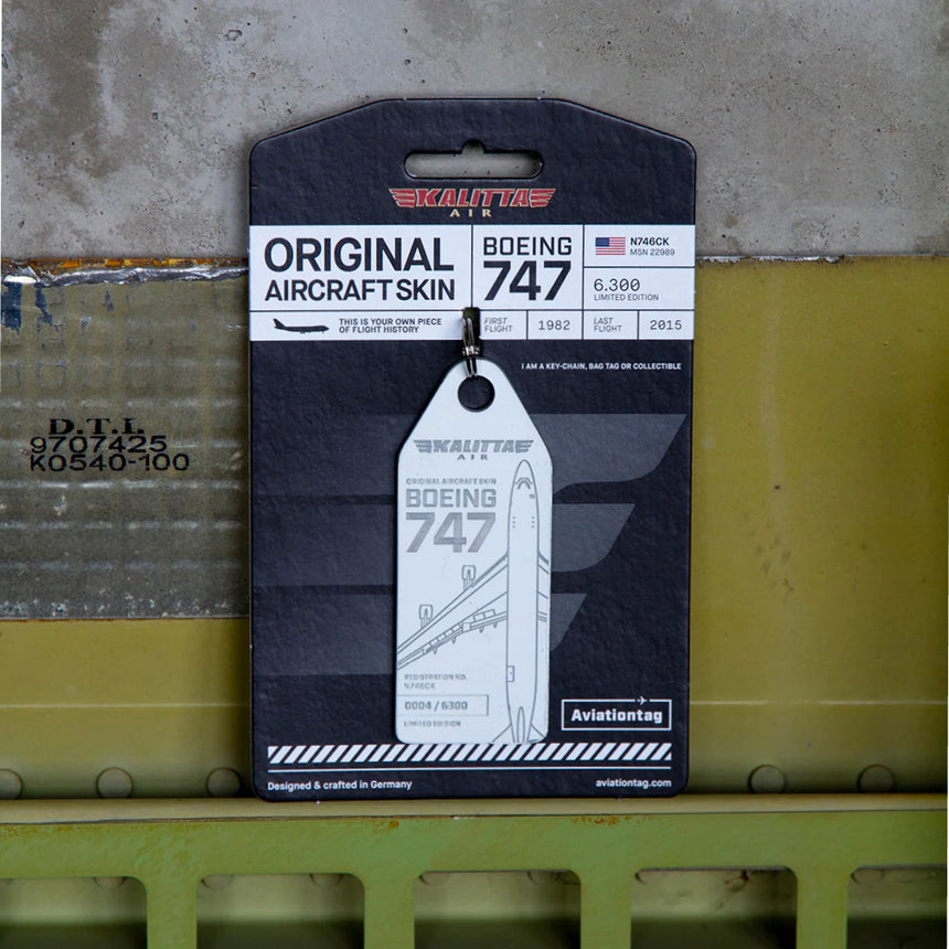 AviationTag Kalitta Boeing 747 - N746C White