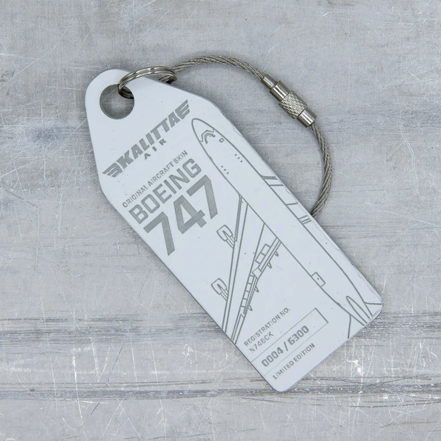 AviationTag Kalitta Boeing 747 - N746C White