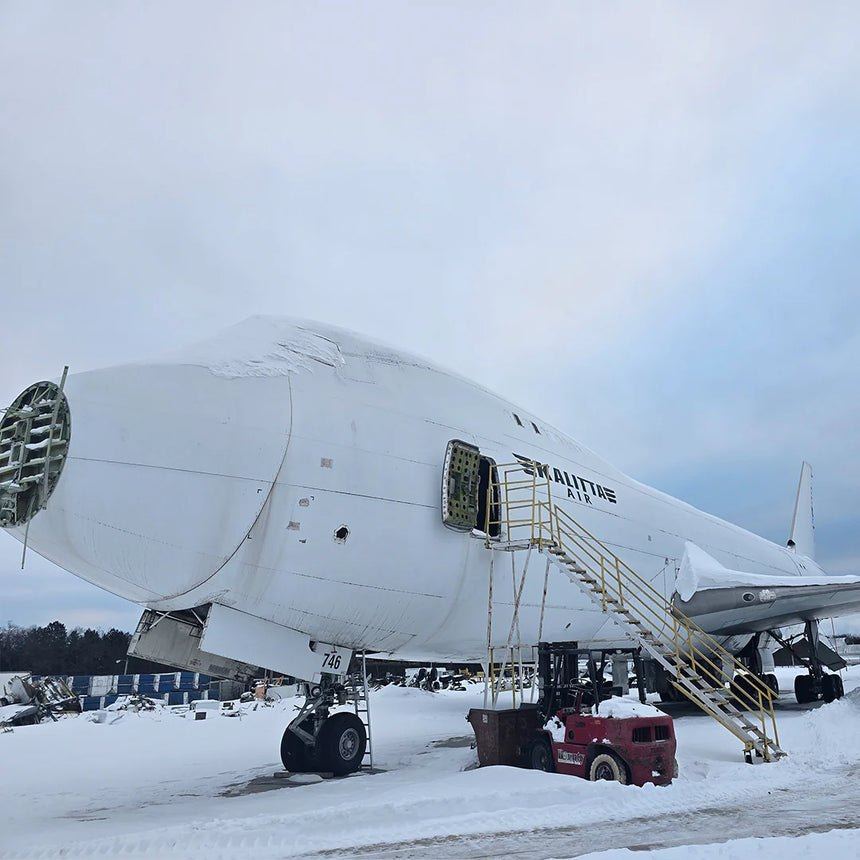 AviationTag Kalitta Boeing 747 - N746C White